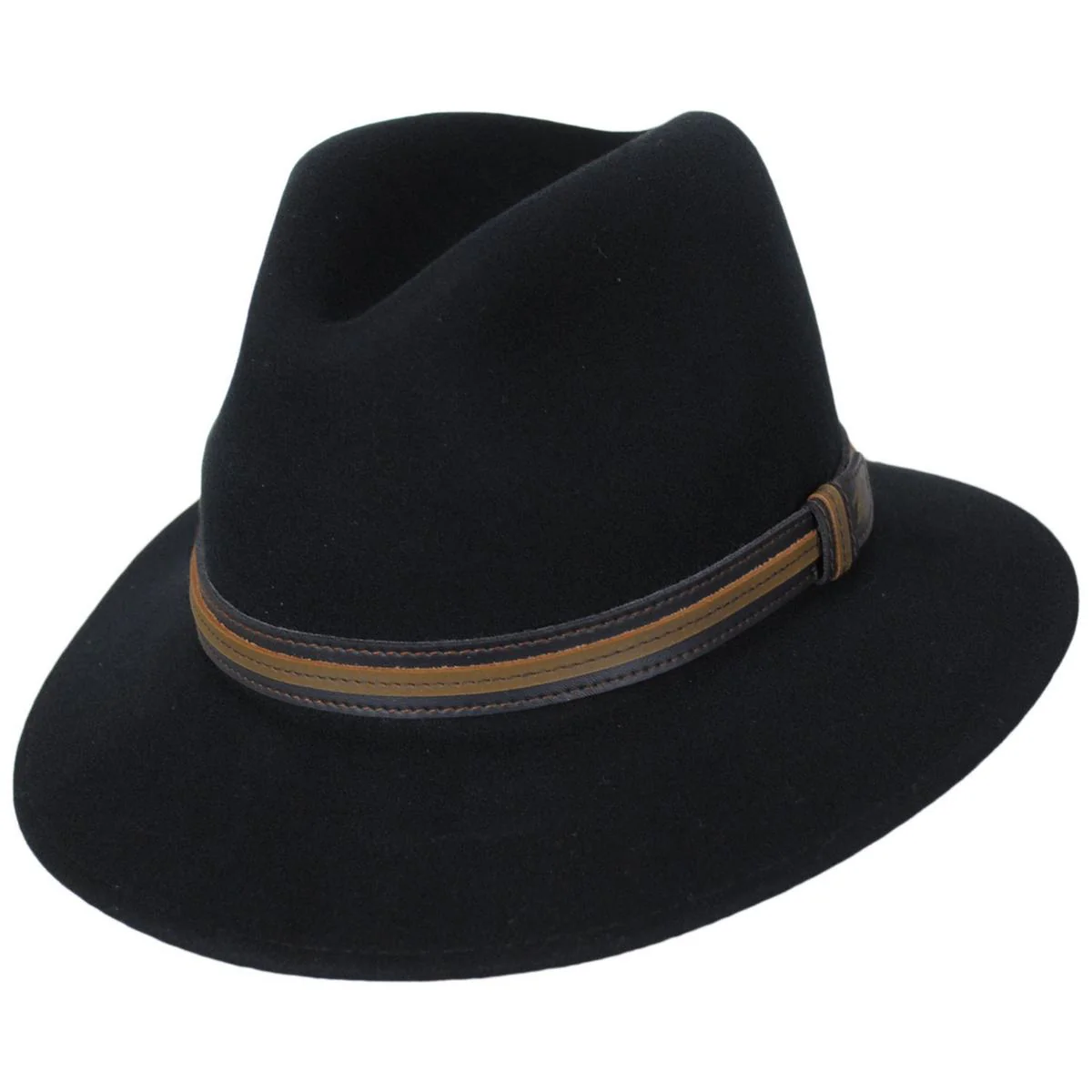 Brandt Lanolux Wool Felt Fedora Hat - Image 6