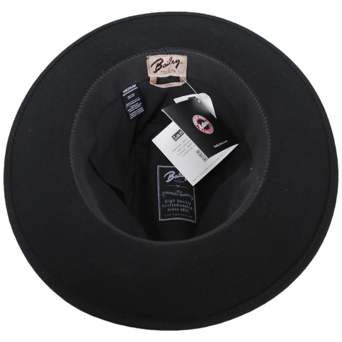 Brandt Lanolux Wool Felt Fedora Hat - Image 9