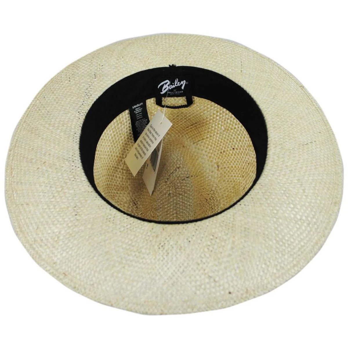 Braylon Sisal LiteStraw Fedora Hat - Image 8