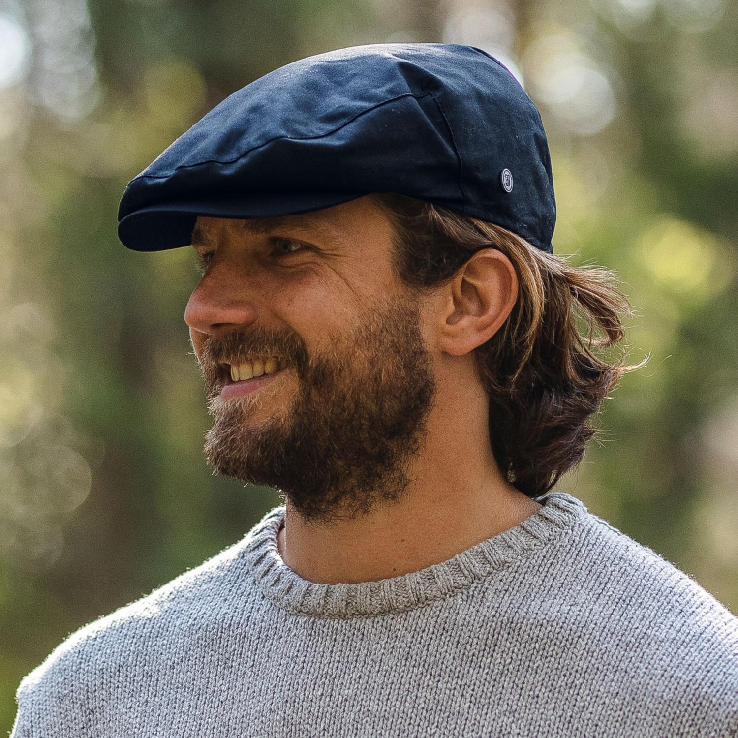 British Millerain Wax Cotton Ivy Cap - Image 12
