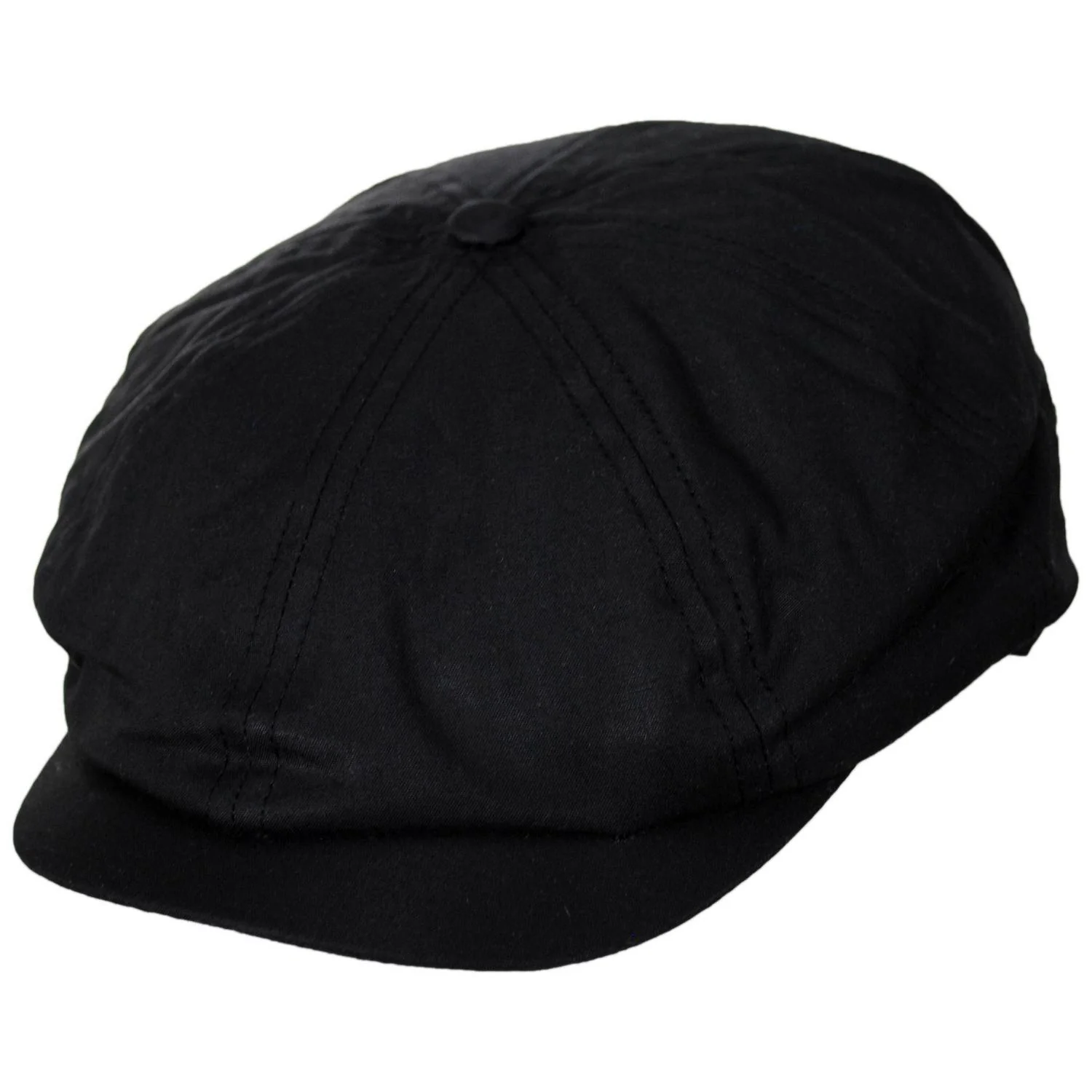British Millerain Wax Cotton Newsboy Cap