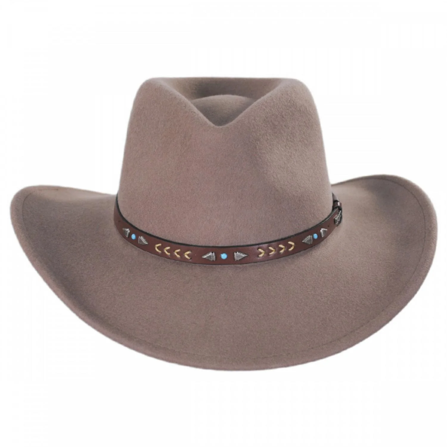 Broken Arrow Wool Felt Western Hat - Image 2