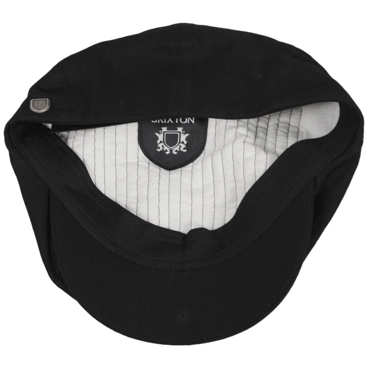 Brood Baggy Cotton Herringbone Newsboy Cap - Image 4