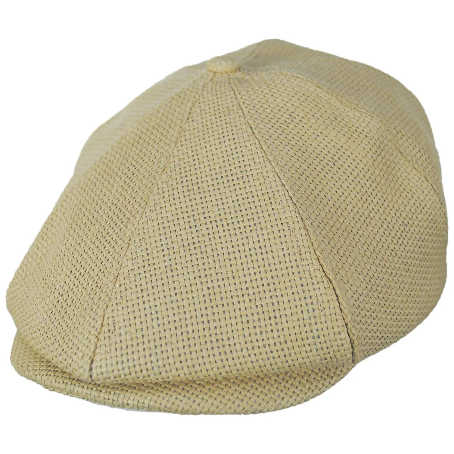 Brood Straw Lightweight Newsboy Cap
