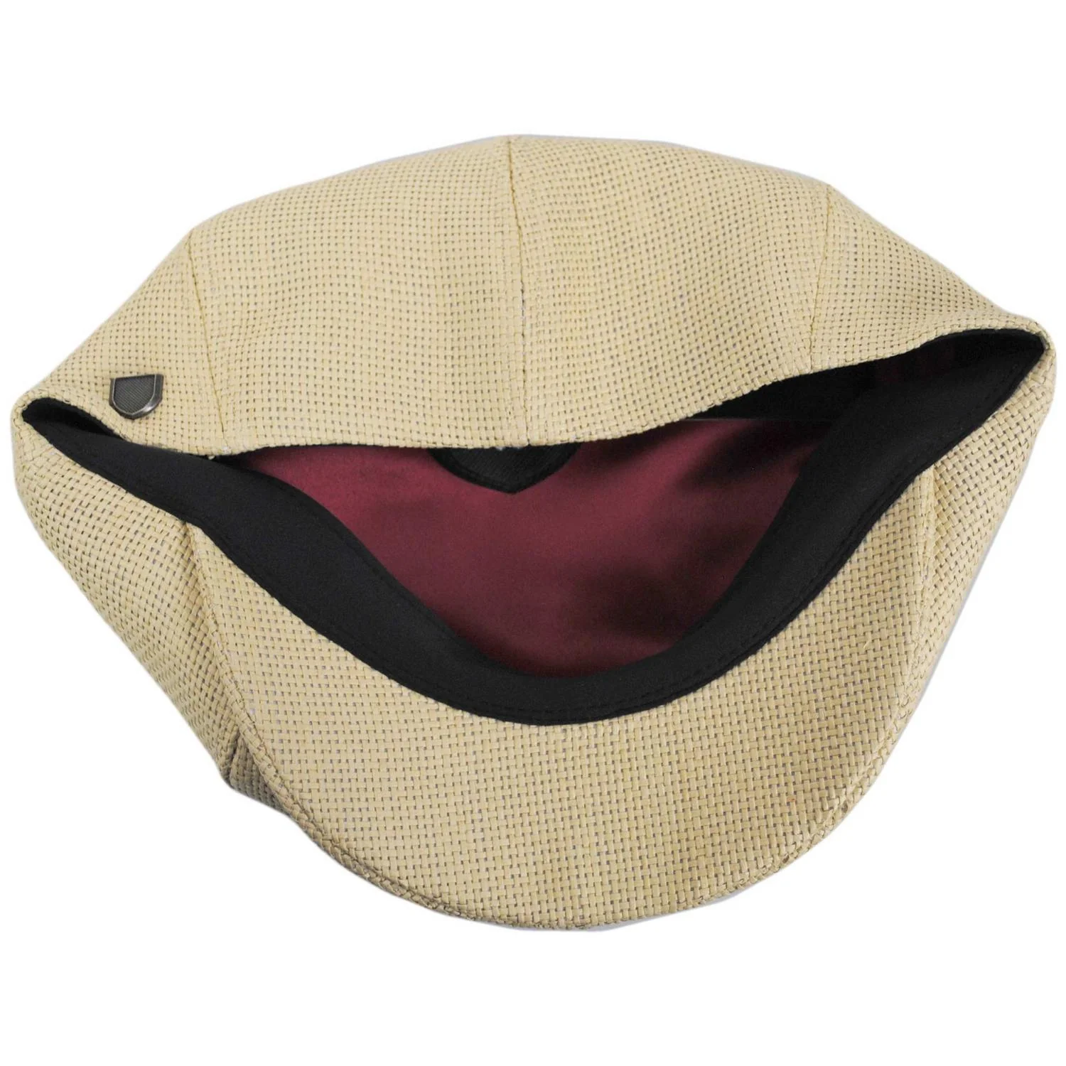 Brood Straw Lightweight Newsboy Cap - Image 4