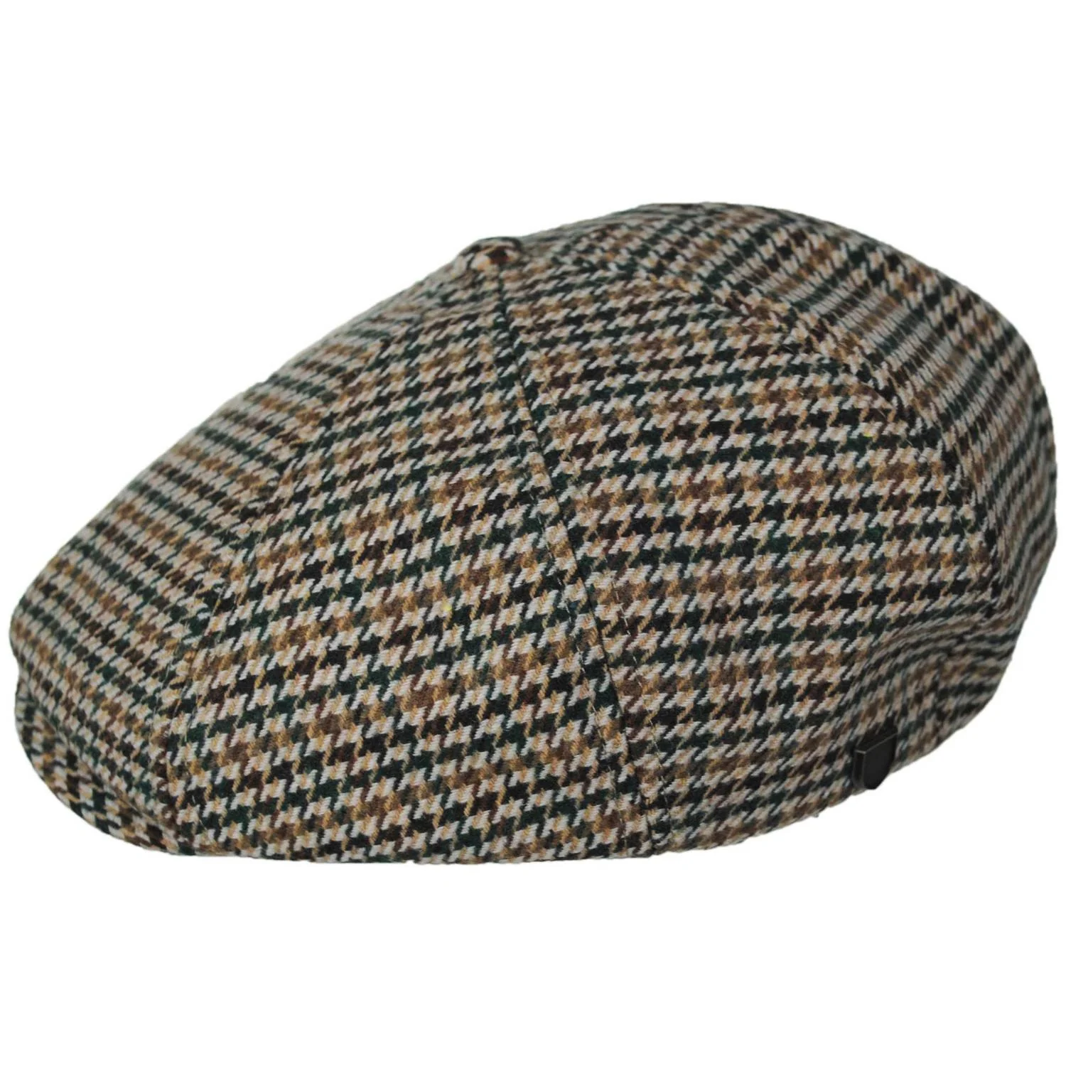 Brood Wool Houndstooth Newsboy Cap - Image 5
