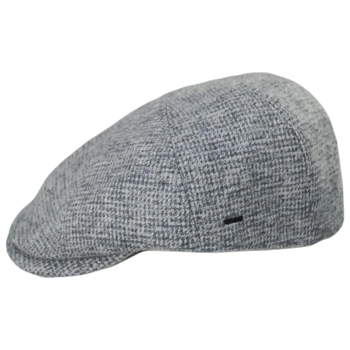 Brune Wool Houndstooth Newsboy Cap - Image 3