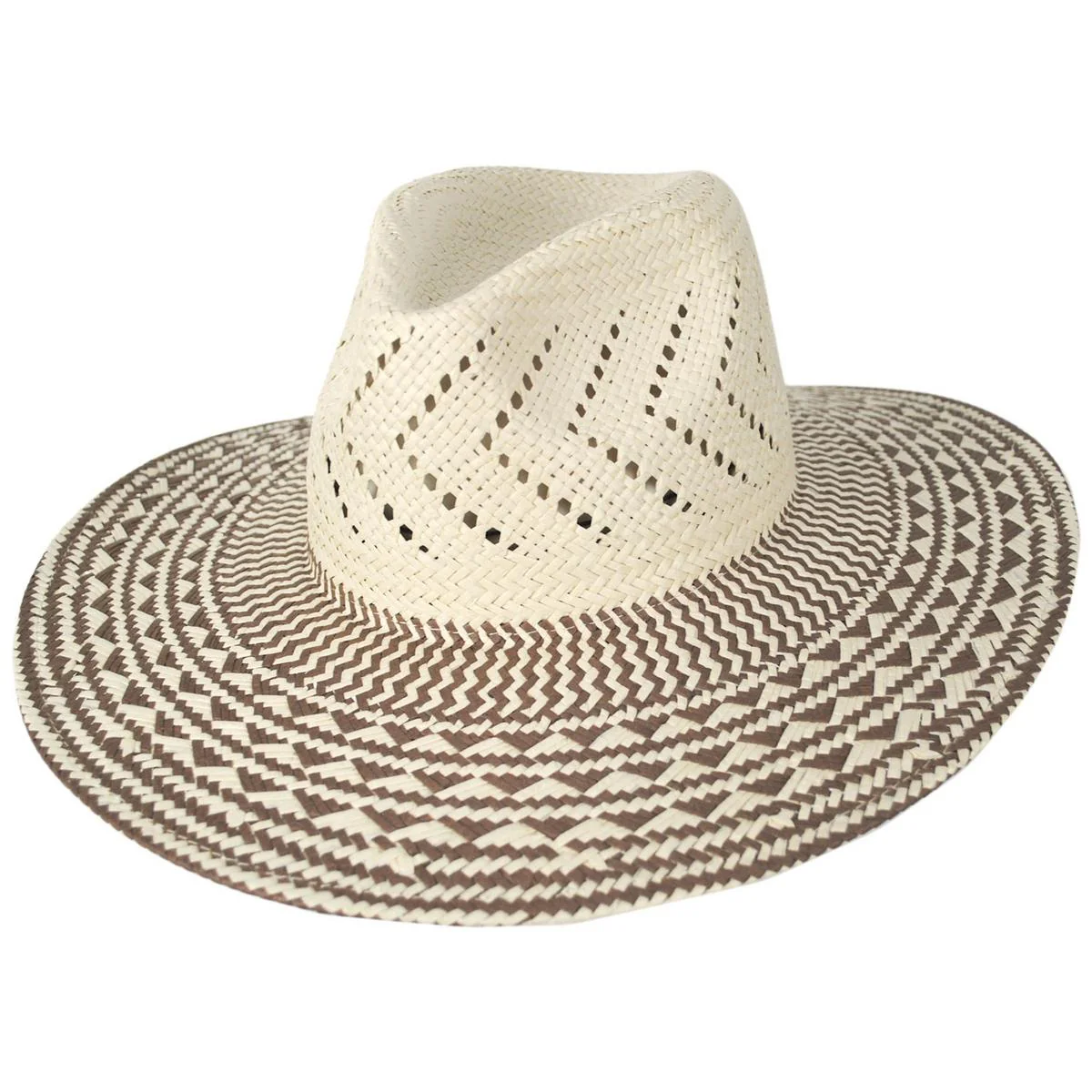 Buenos Aires Toyo Straw Fedora Hat