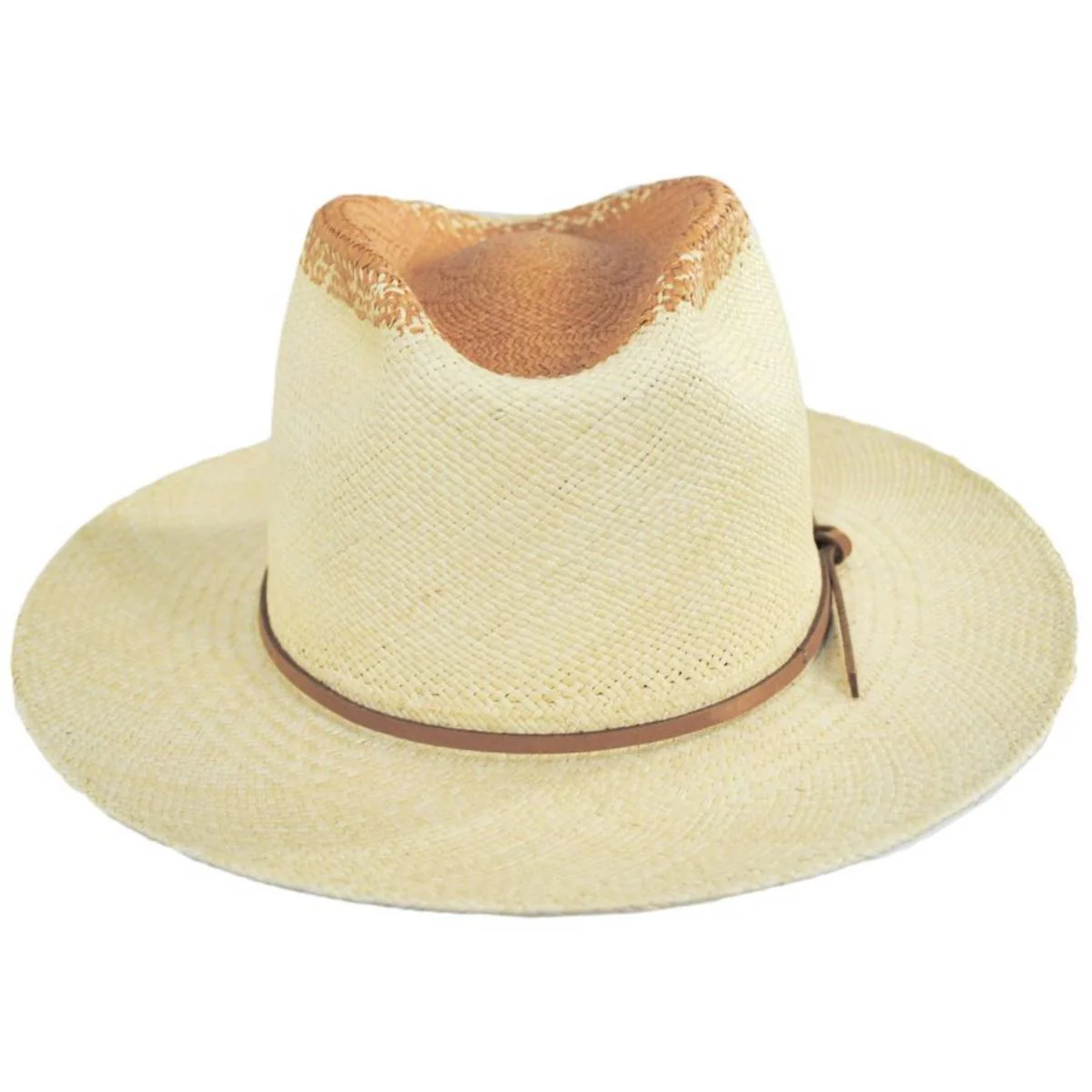 Bystrom Panama Straw Fedora Hat - Image 2