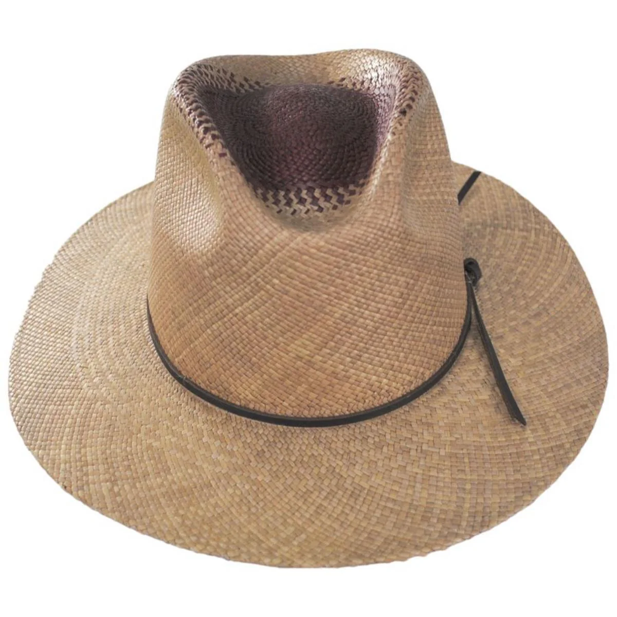 Bystrom Panama Straw Fedora Hat - Image 7