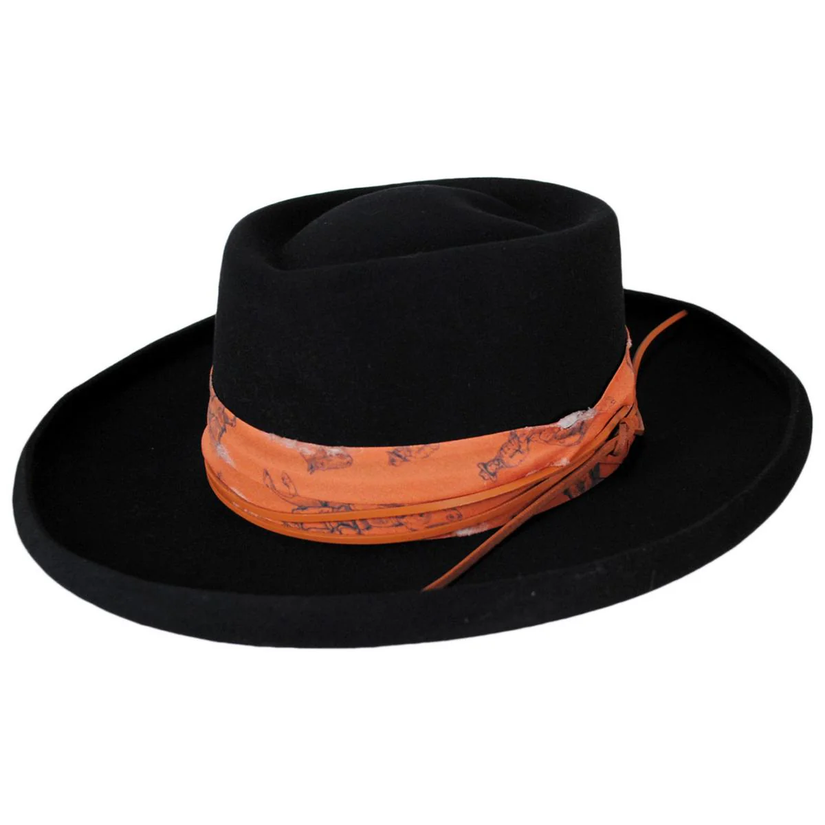 Calamity Wool Felt Spade Western Hat