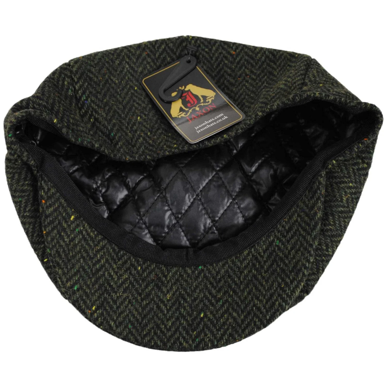 Cambridge Herringbone Wool Newsboy Cap - Image 5