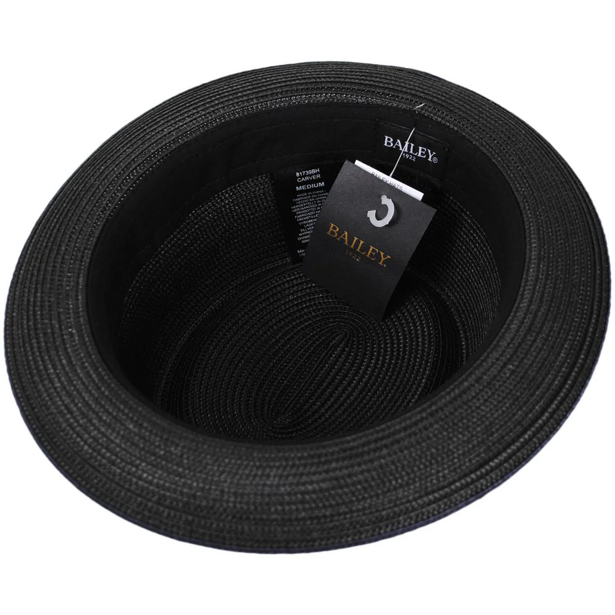 Carver Toyo Straw Blend Pork Pie Hat - Image 13