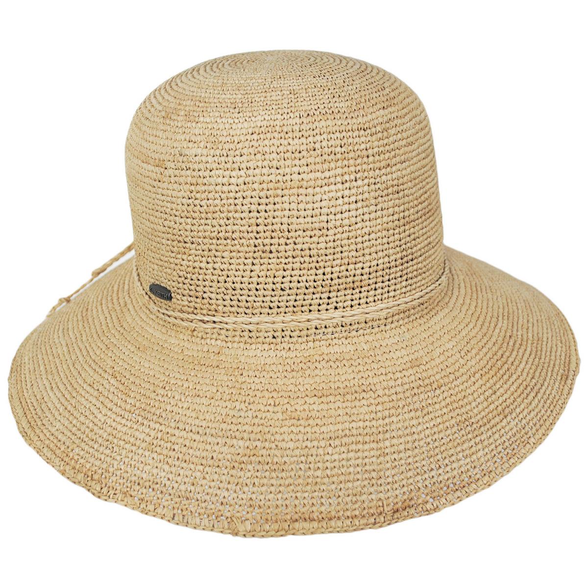 Casablanca Cove Raffia Crochet Straw Sun Hat