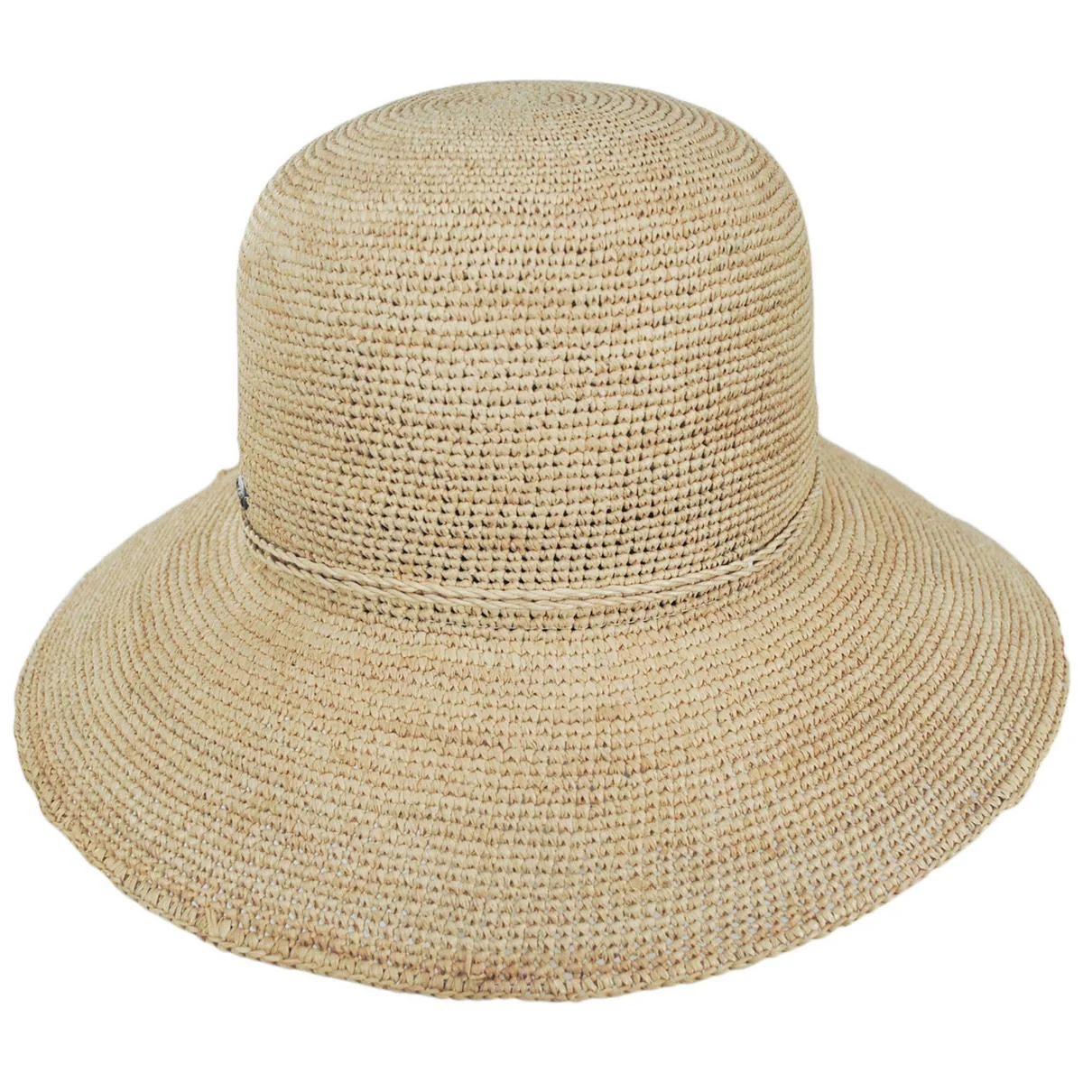 Casablanca Cove Raffia Crochet Straw Sun Hat - Image 2