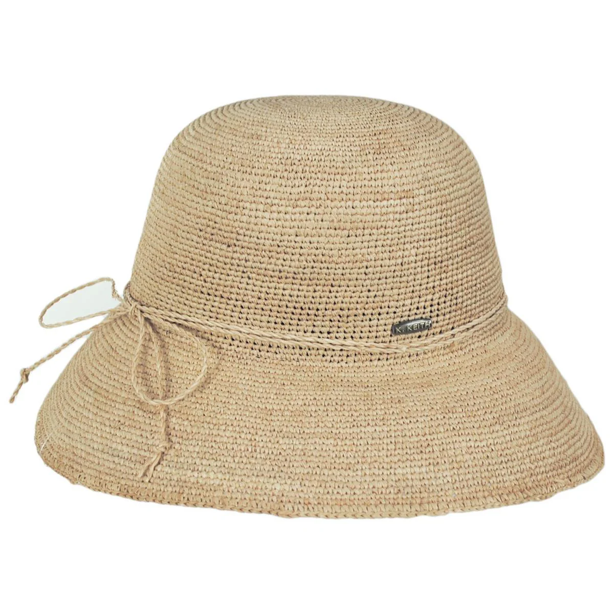Casablanca Cove Raffia Crochet Straw Sun Hat - Image 3
