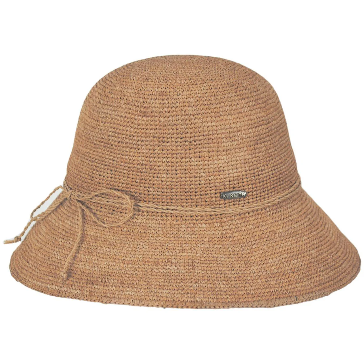 Casablanca Cove Raffia Crochet Straw Sun Hat - Image 7