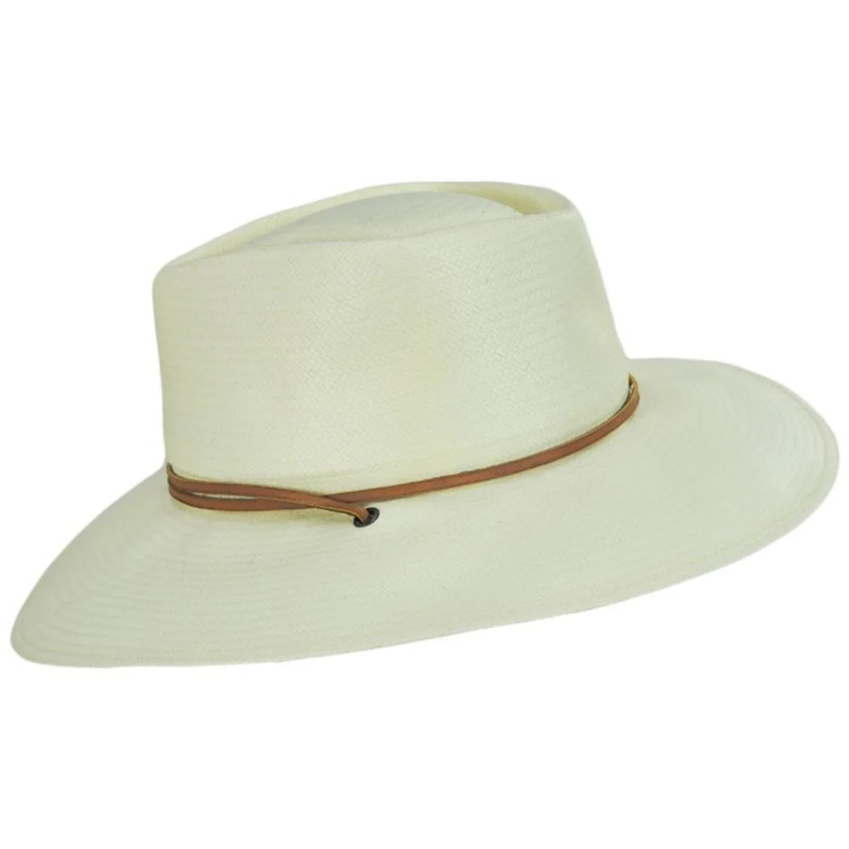 Cayuse Shantung Straw D-Crown Outback Hat - Image 3