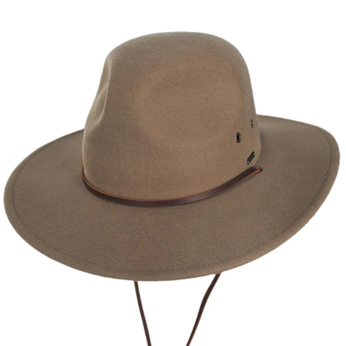Cedar Weather Guard Packable Wool Fedora Felt Hat