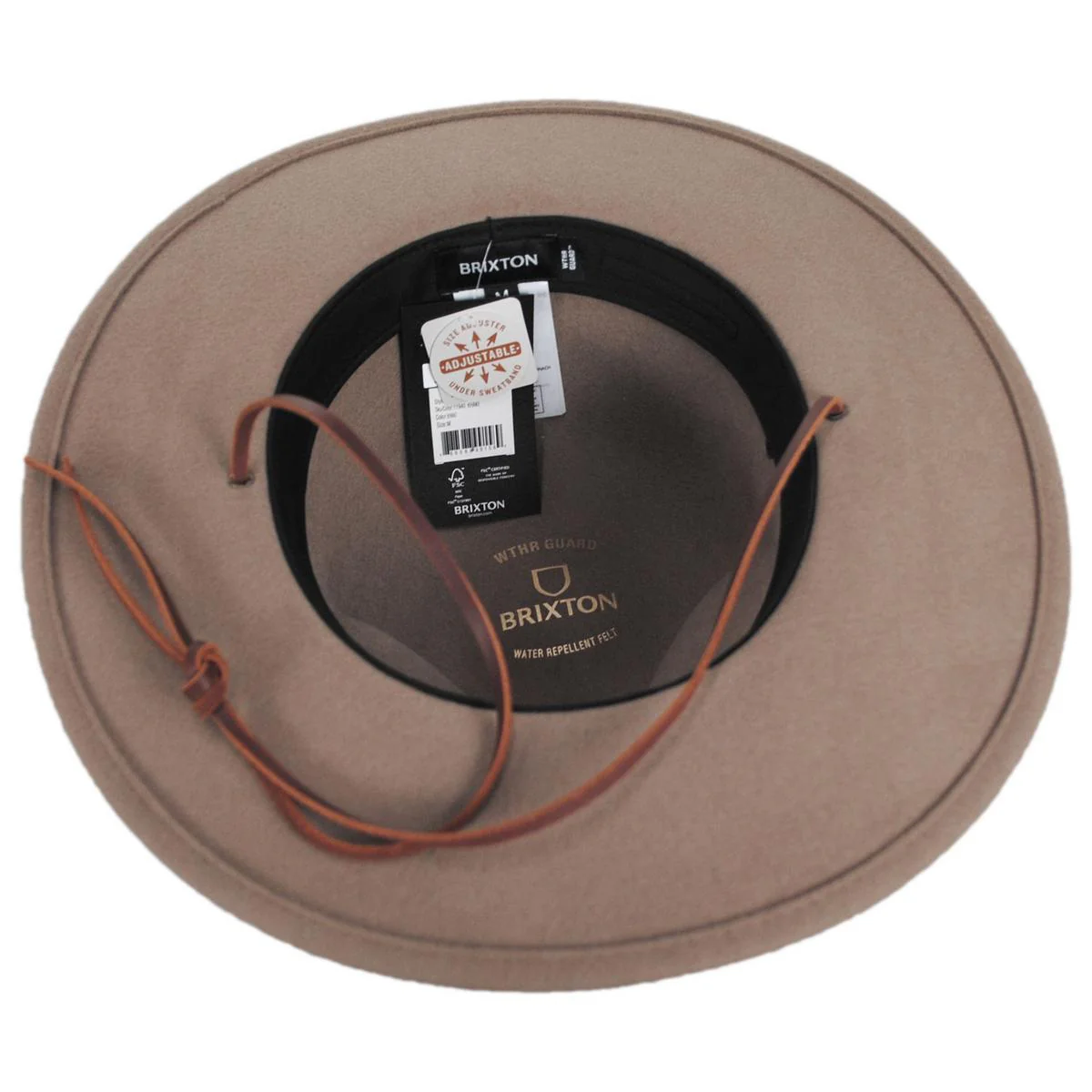 Cedar Weather Guard Packable Wool Fedora Felt Hat - Image 4