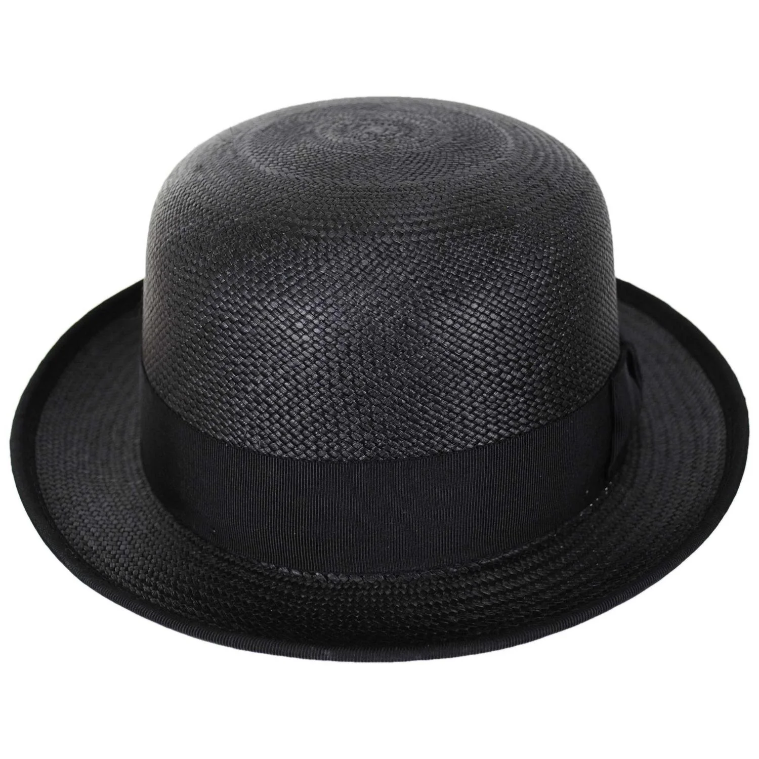 Chaplin Panama Straw Bowler Hat - Image 2