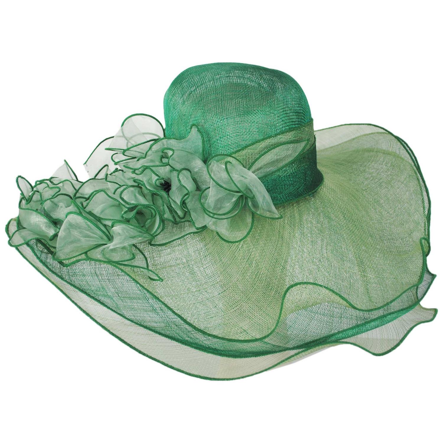 Charisma Sinamay Straw Swinger Dress Hat
