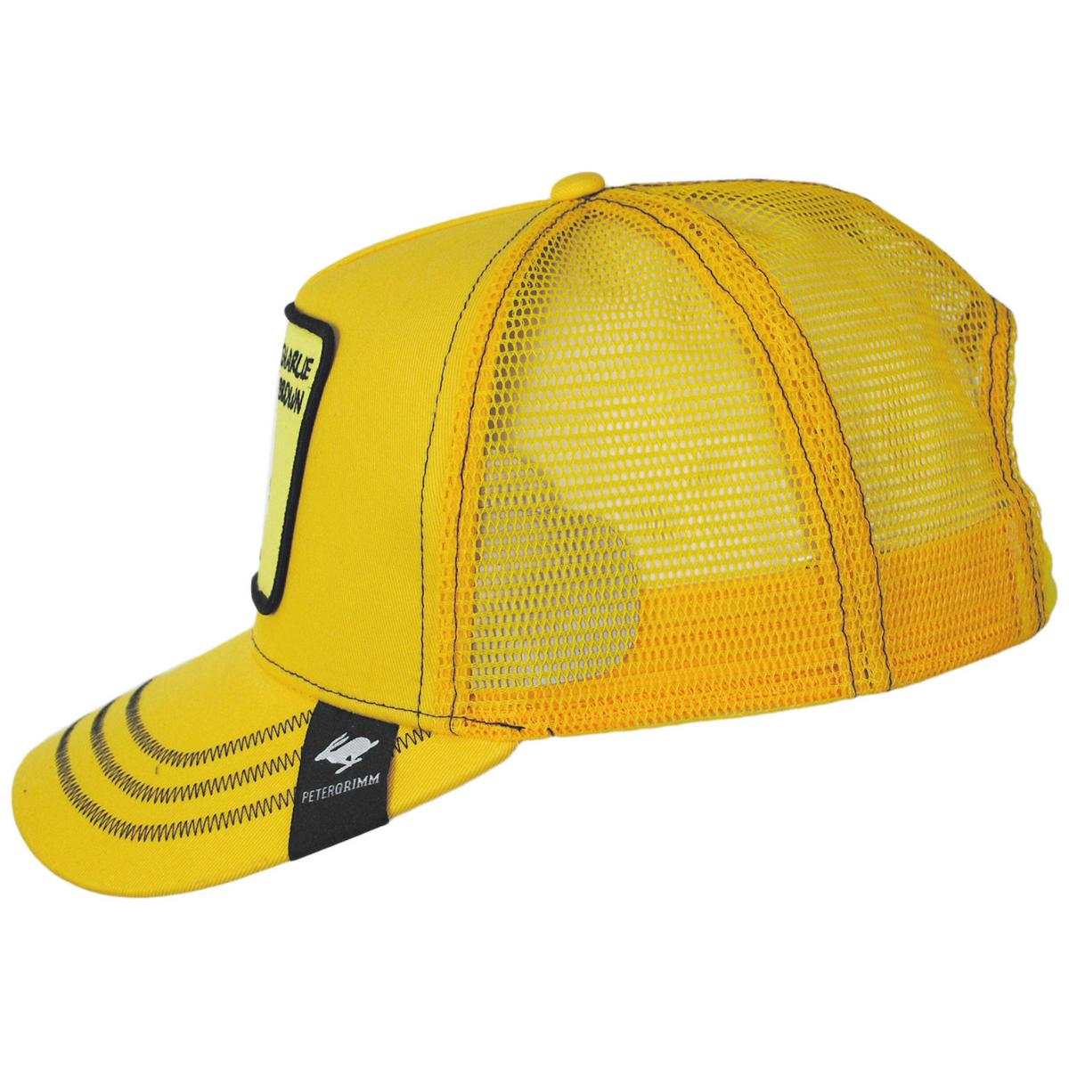 Charlie Mesh Trucker Snapback Baseball Cap - Image 3
