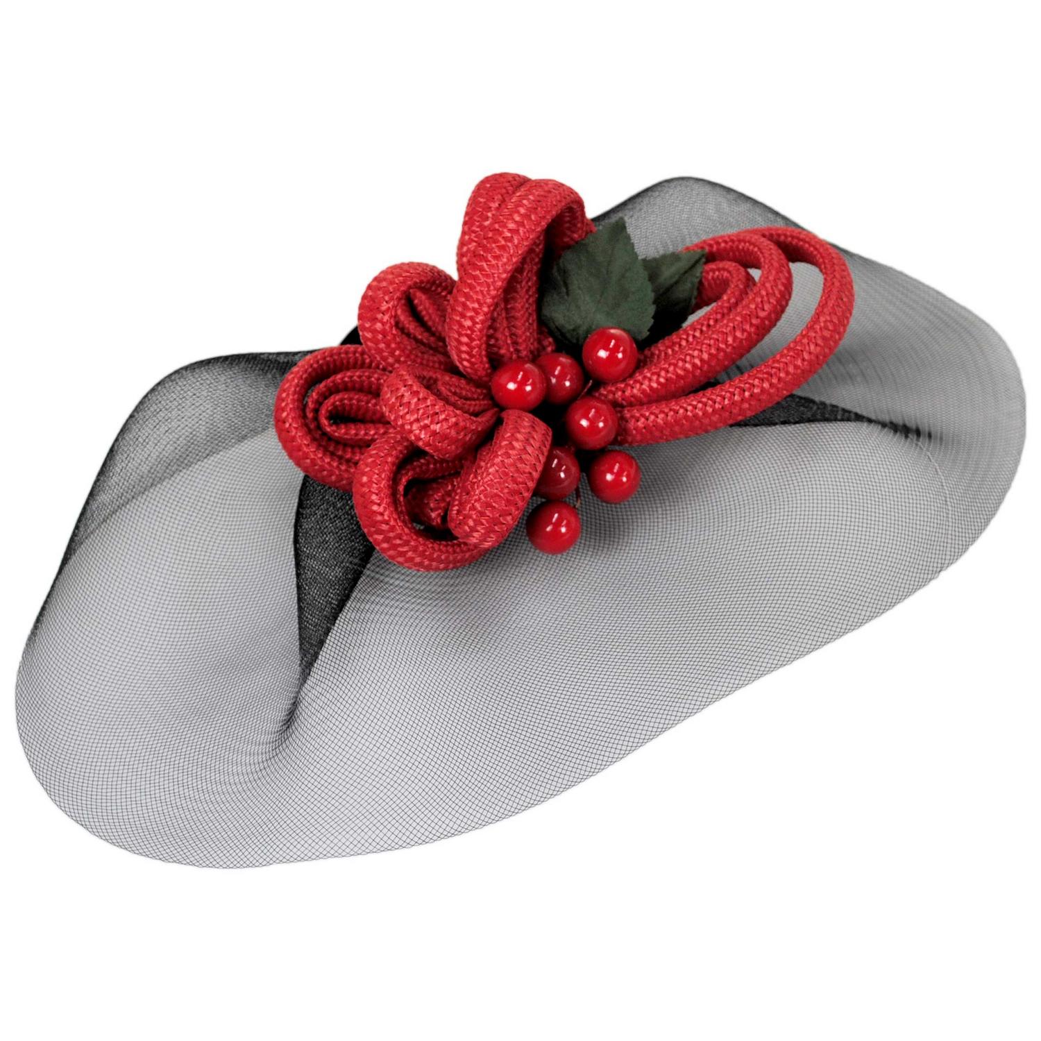 Cherries Jubilee Fascinator Hat