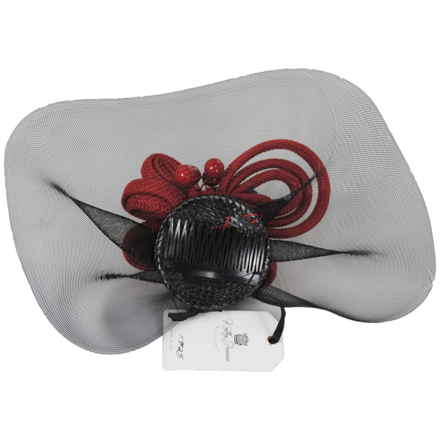 Cherries Jubilee Fascinator Hat - Image 4