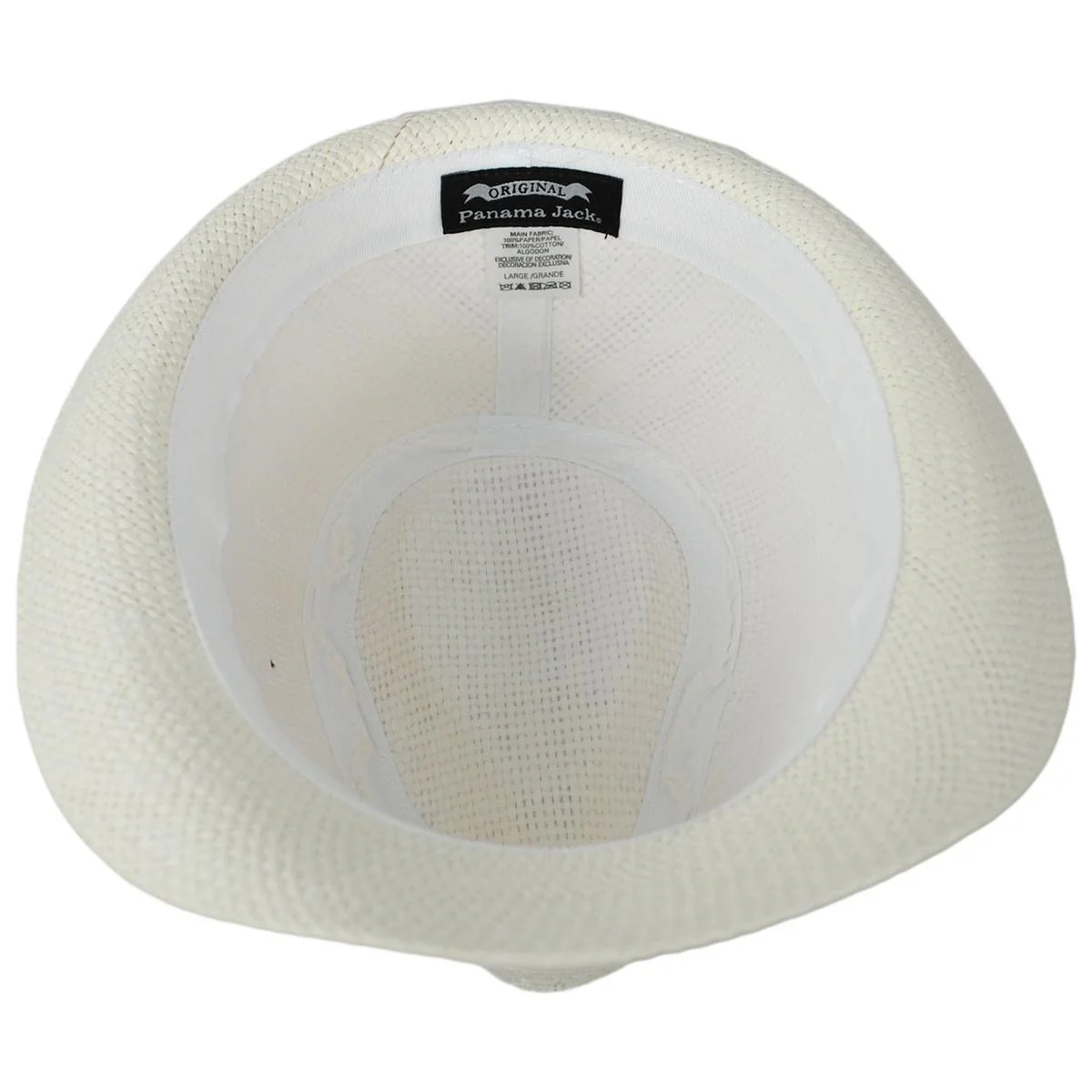 Chinook Toyo Straw Fedora Hat - Image 4