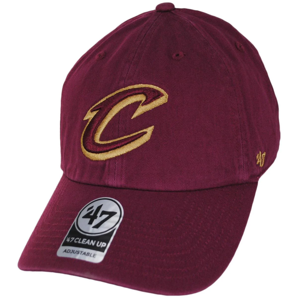 Cleveland Cavaliers NBA Clean Up Strapback Baseball Cap Dad Hat