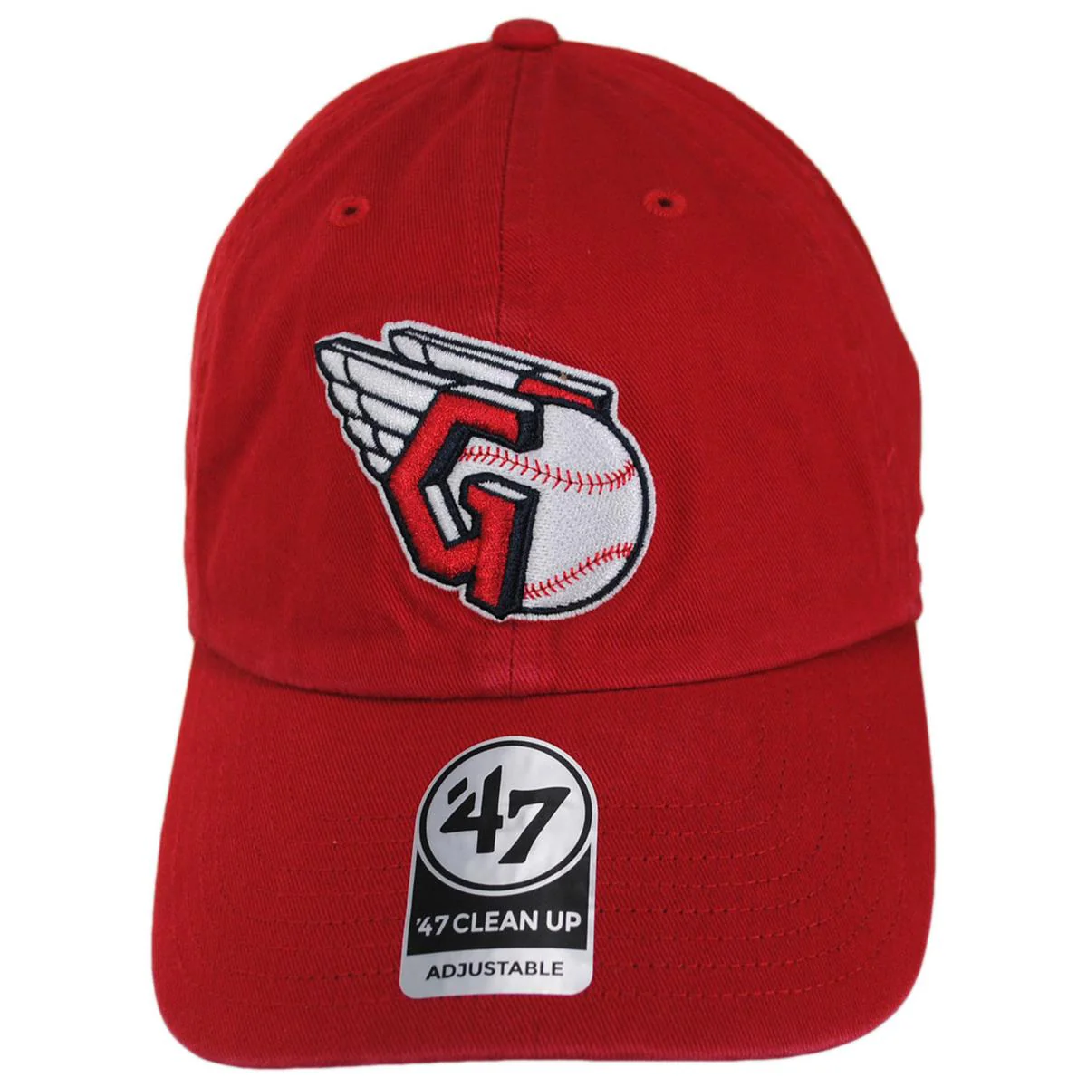 Cleveland Guardians MLB Clean Up Strapback Baseball Cap Dad Hat - Image 2