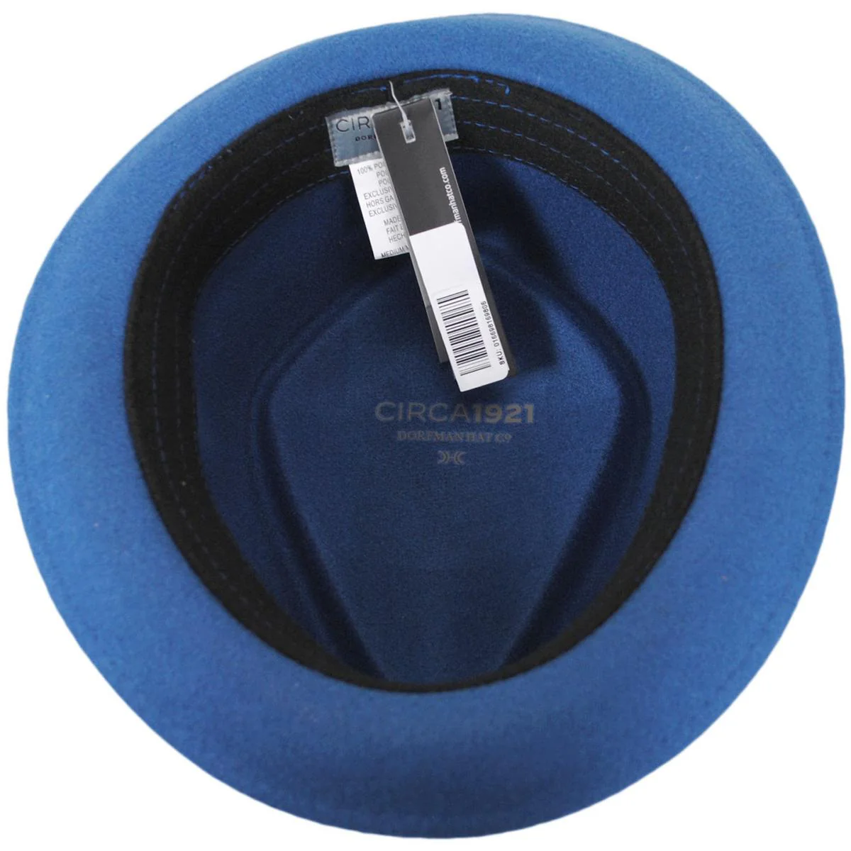Clubber ProvatoKnit Diamond Crown Fedora Hat - Image 12