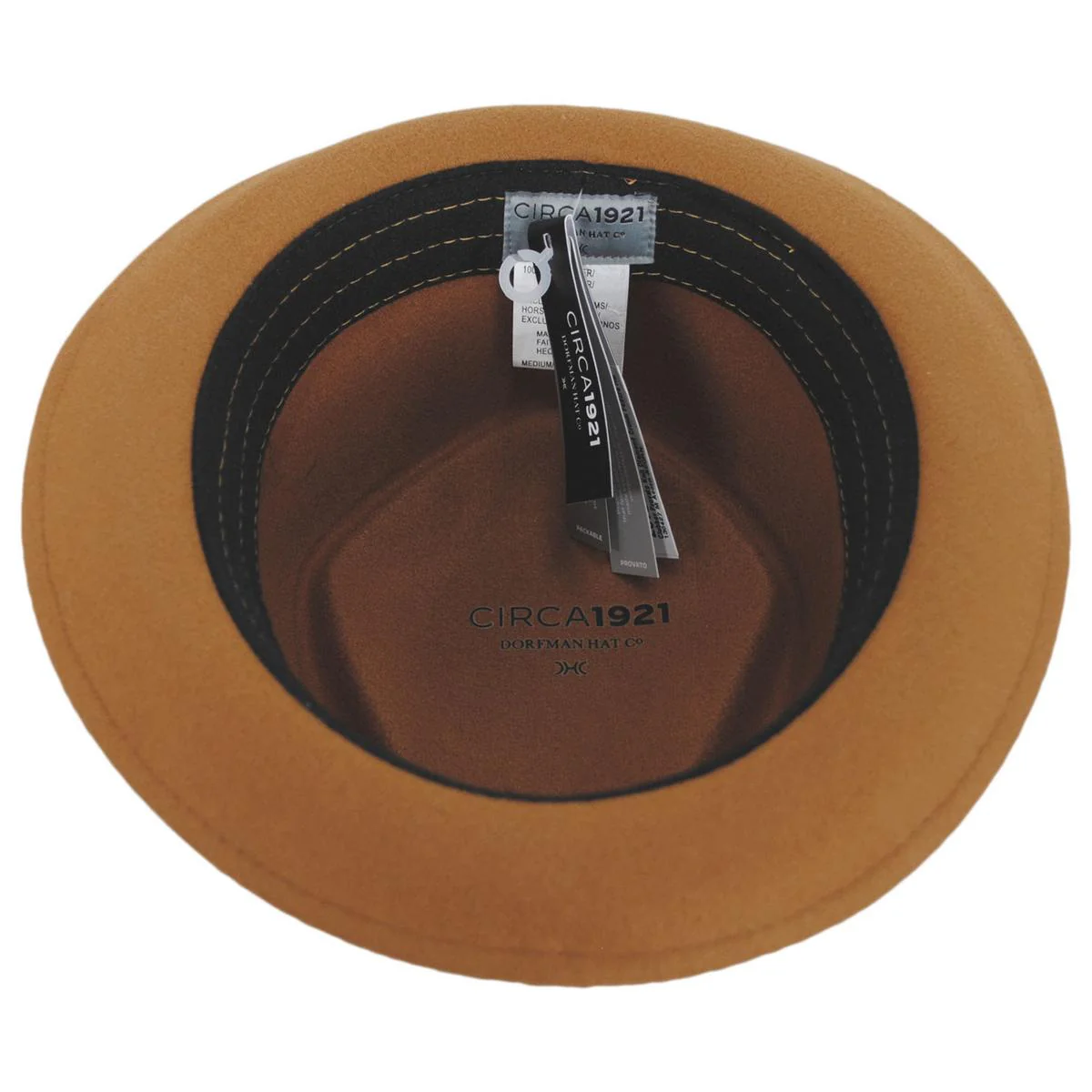 Clubber ProvatoKnit Diamond Crown Fedora Hat - Image 4