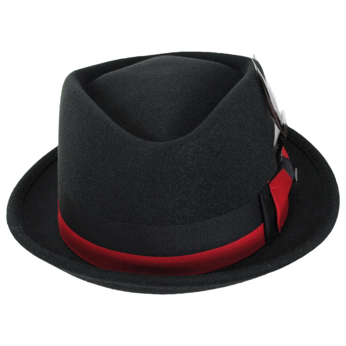 Clubber ProvatoKnit Diamond Crown Fedora Hat - Image 6