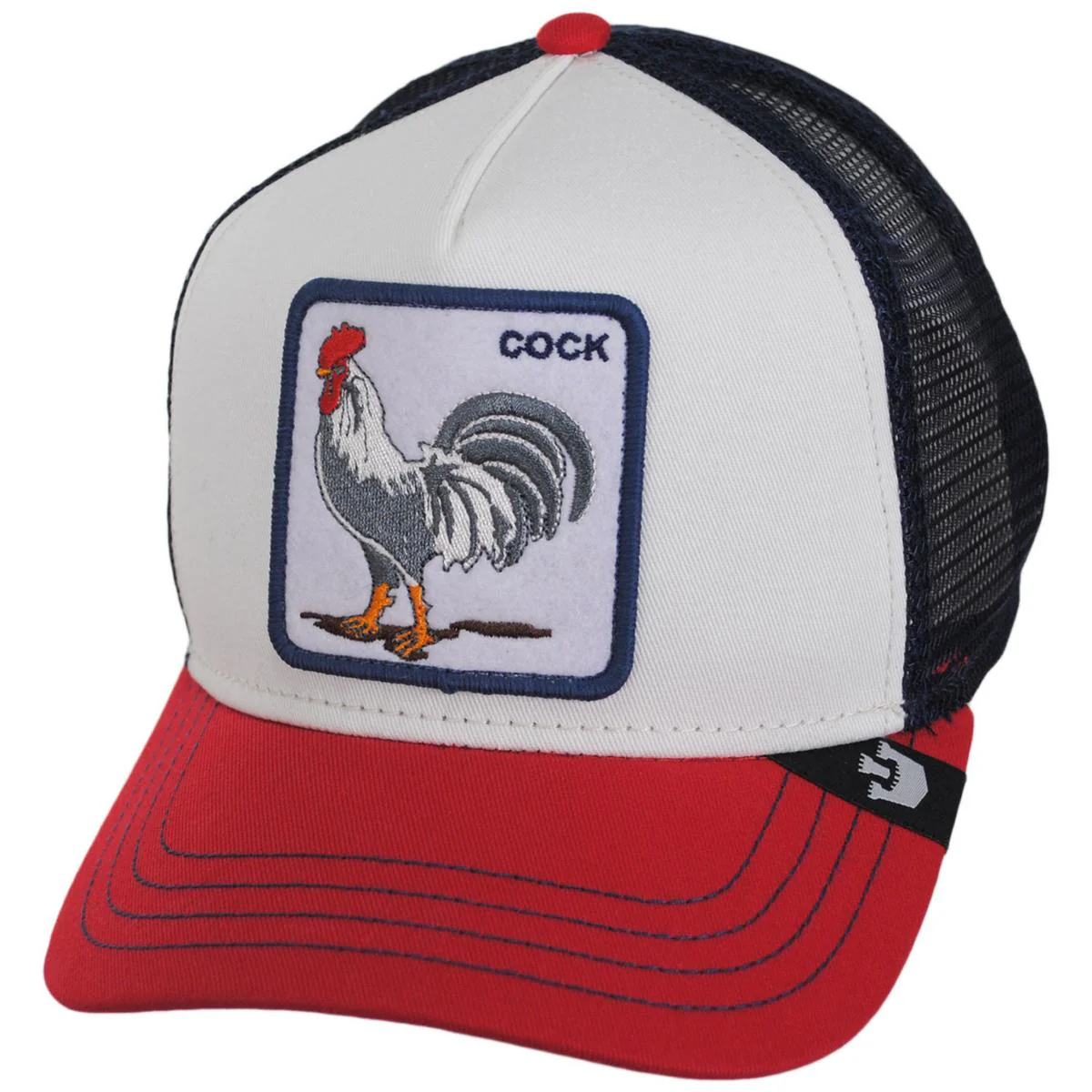 Cock Mesh Trucker Snapback Baseball Cap - Retired