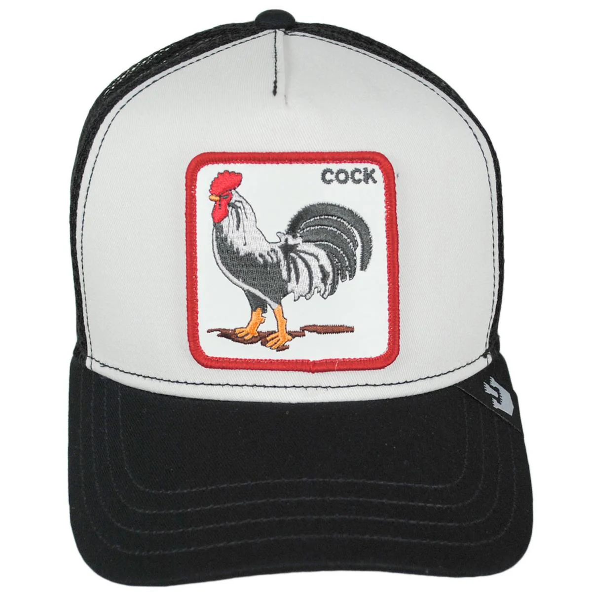 Cock Mesh Trucker Snapback Baseball Cap - Retired - Image 10