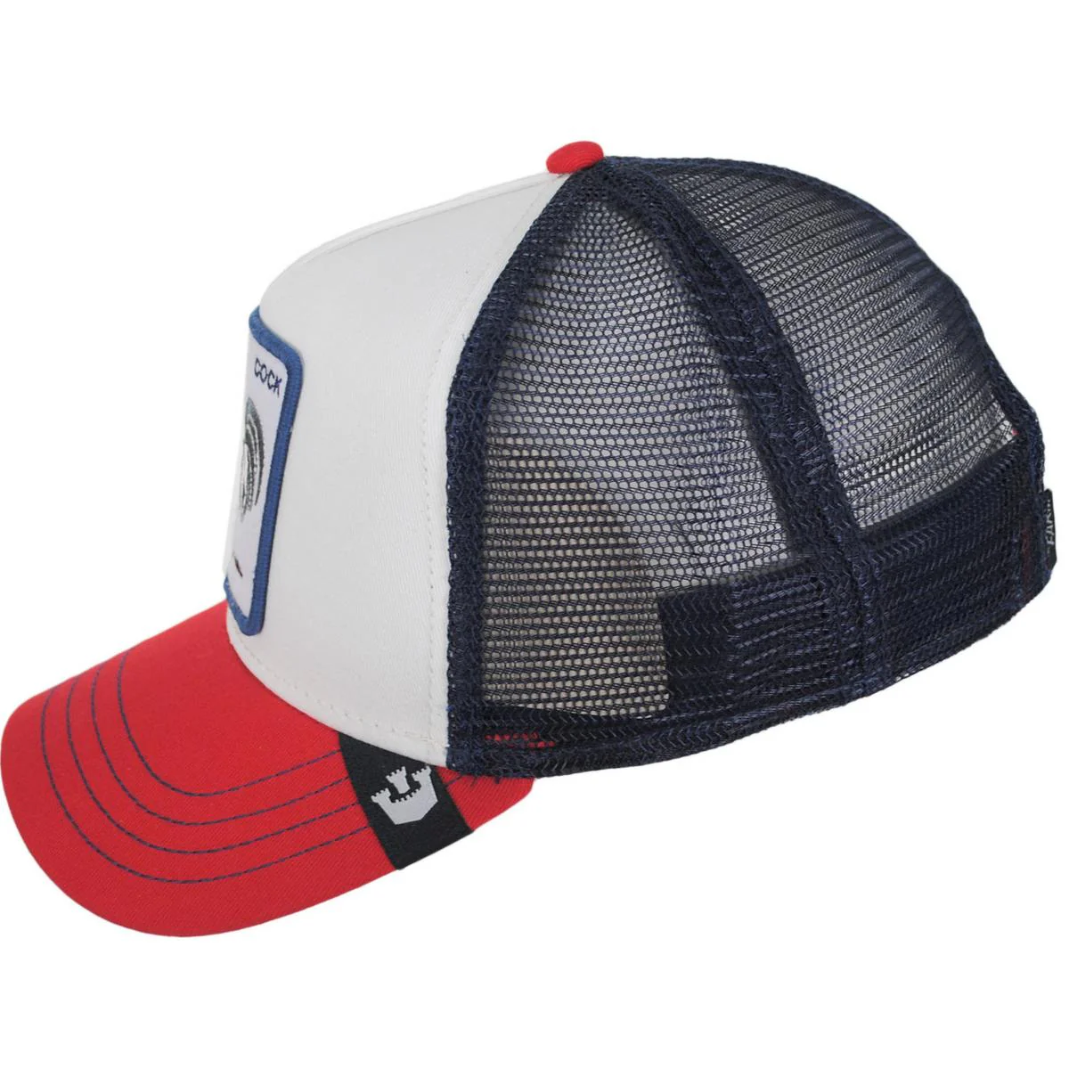 Cock Mesh Trucker Snapback Baseball Cap - Retired - Image 3
