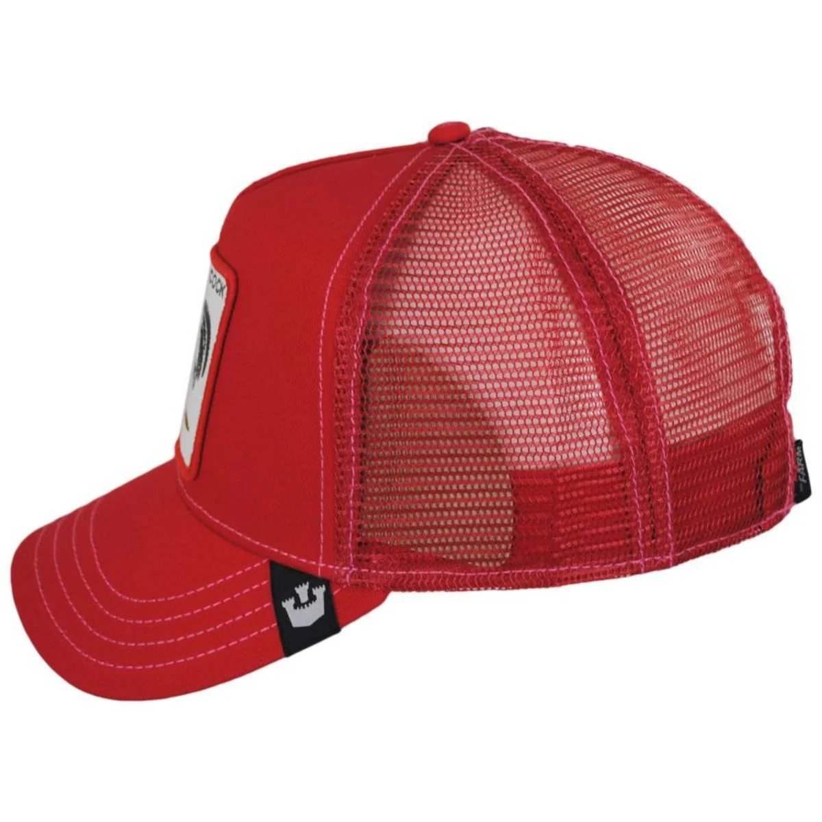 Cock Mesh Trucker Snapback Baseball Cap - Retired - Image 7