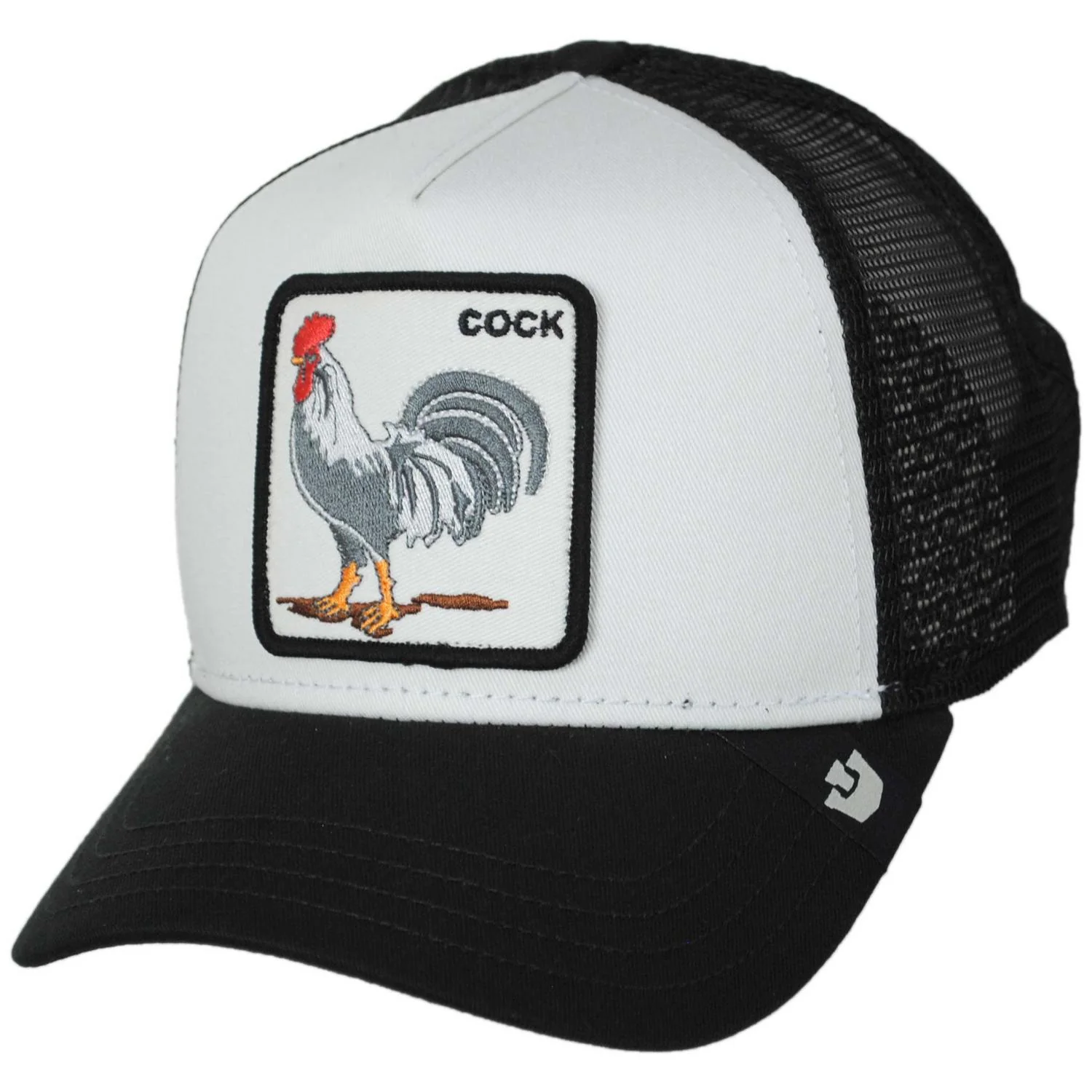 Cock Mesh Trucker Snapback Baseball Cap - Image 9