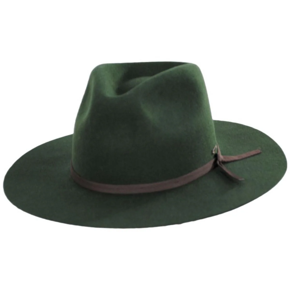 Cohen Wool Felt Cowboy Hat - Moss - FINAL SALE
