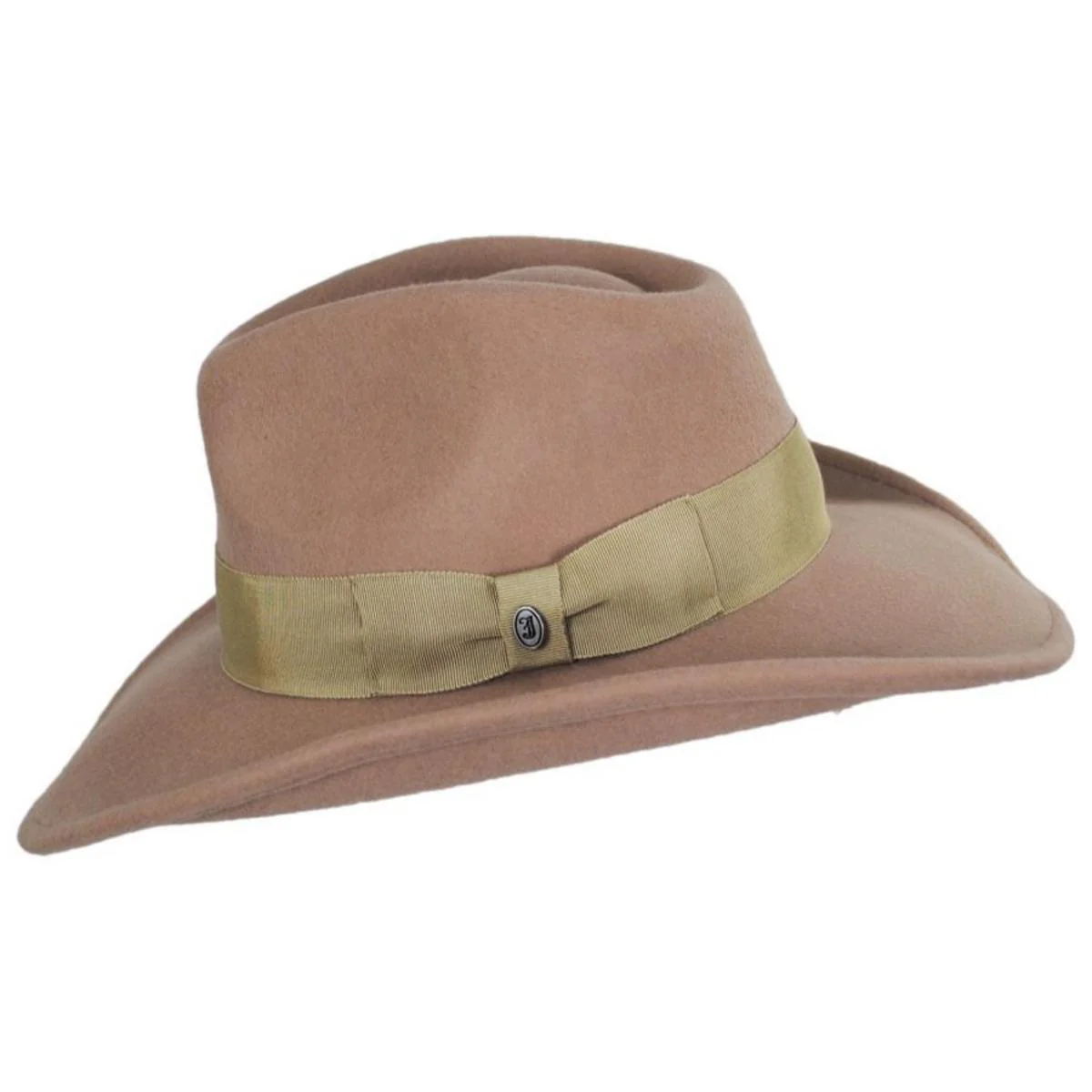 Colorado Ultra Wide Brim Wool Felt Fedora Hat - Image 15