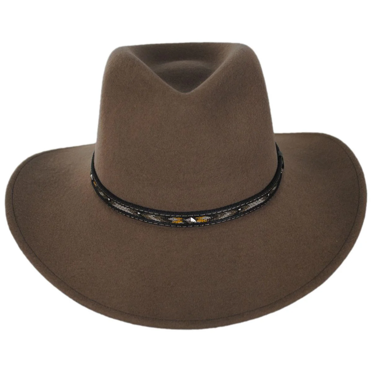 Coltrane Crushable Merino Wool Felt Outback Hat - Image 2