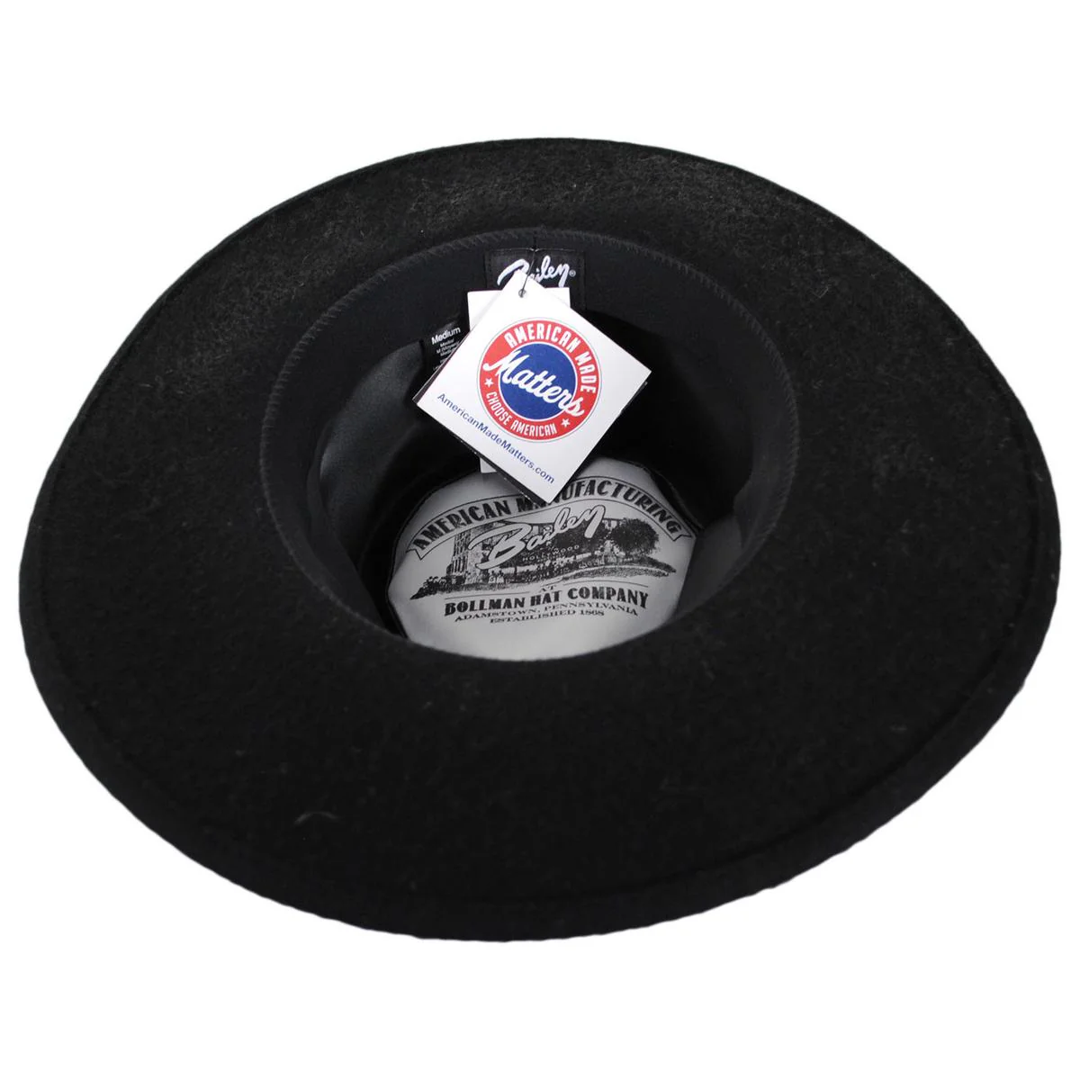 Conlon Wool Felt Fedora Hat - Image 4