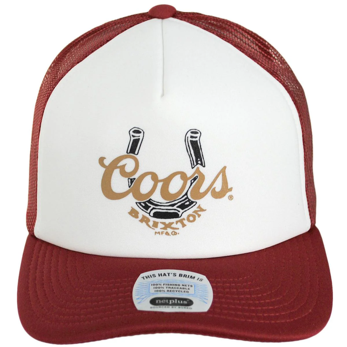 Coors Luck MP Foam Mesh Trucker Snapback Baseball Cap - Image 2