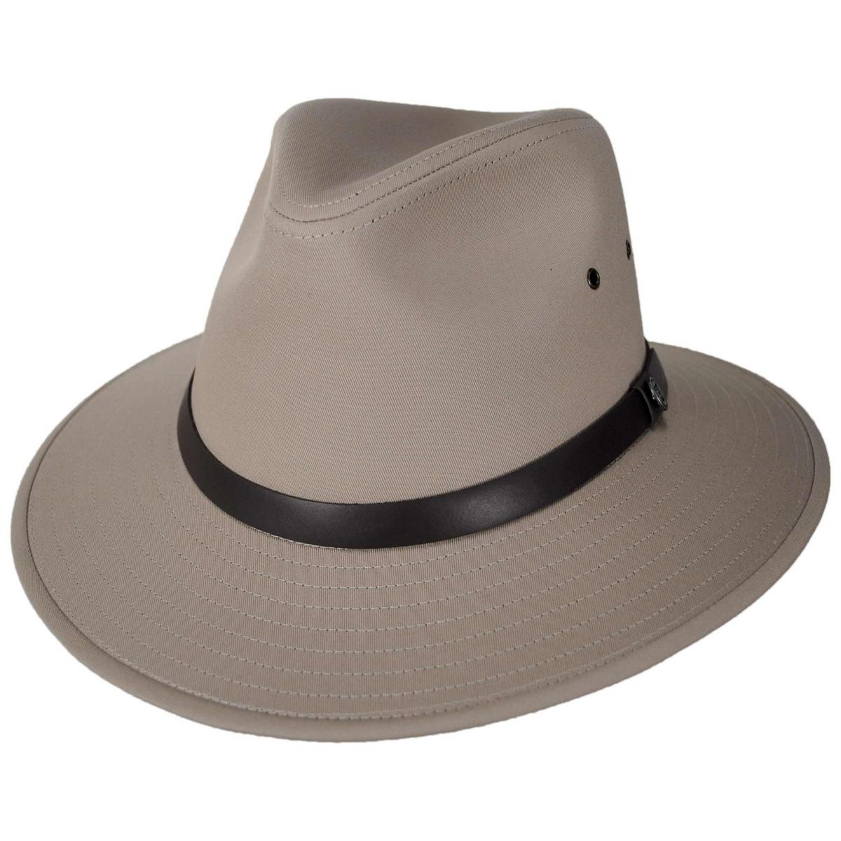 Cotton Safari Fedora Hat