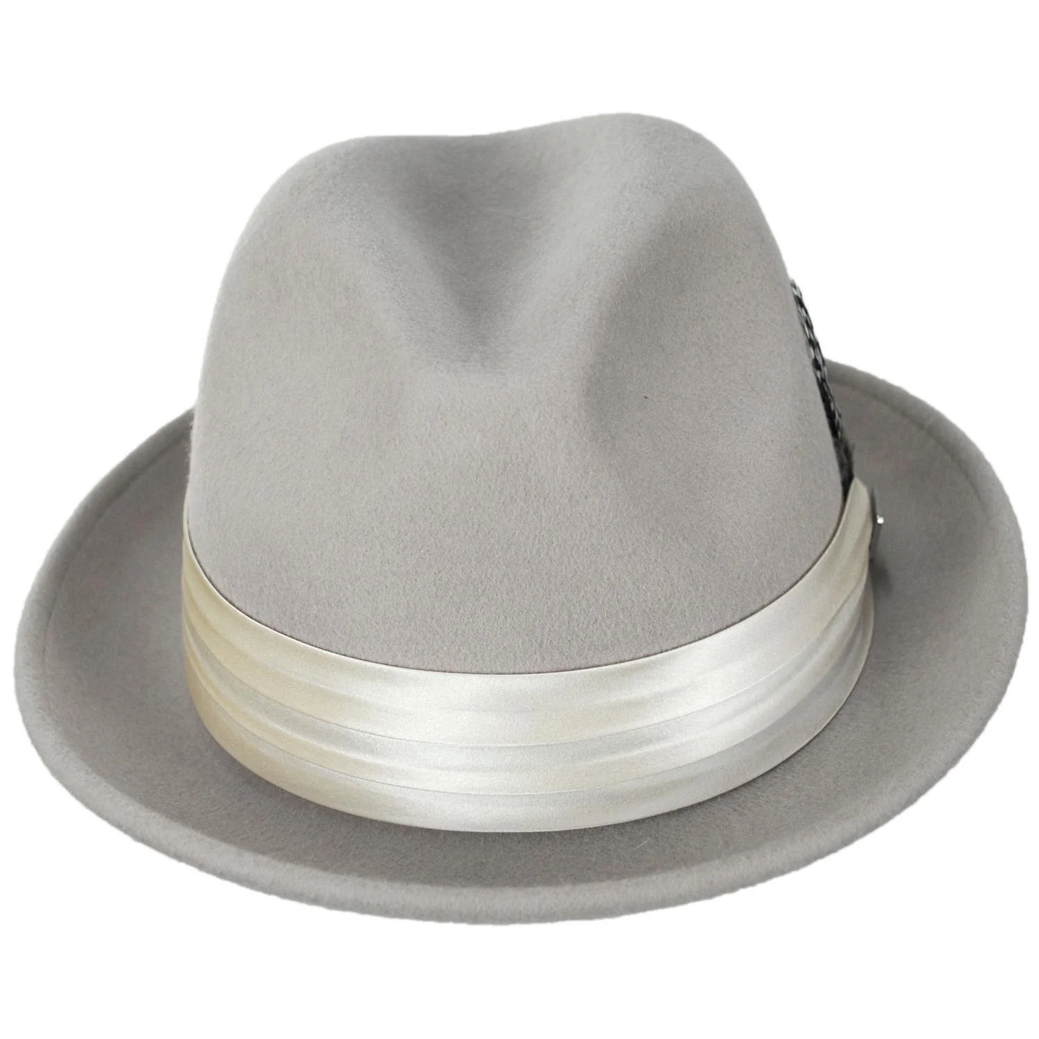 Crushable Wool Felt Fedora Hat - Image 10