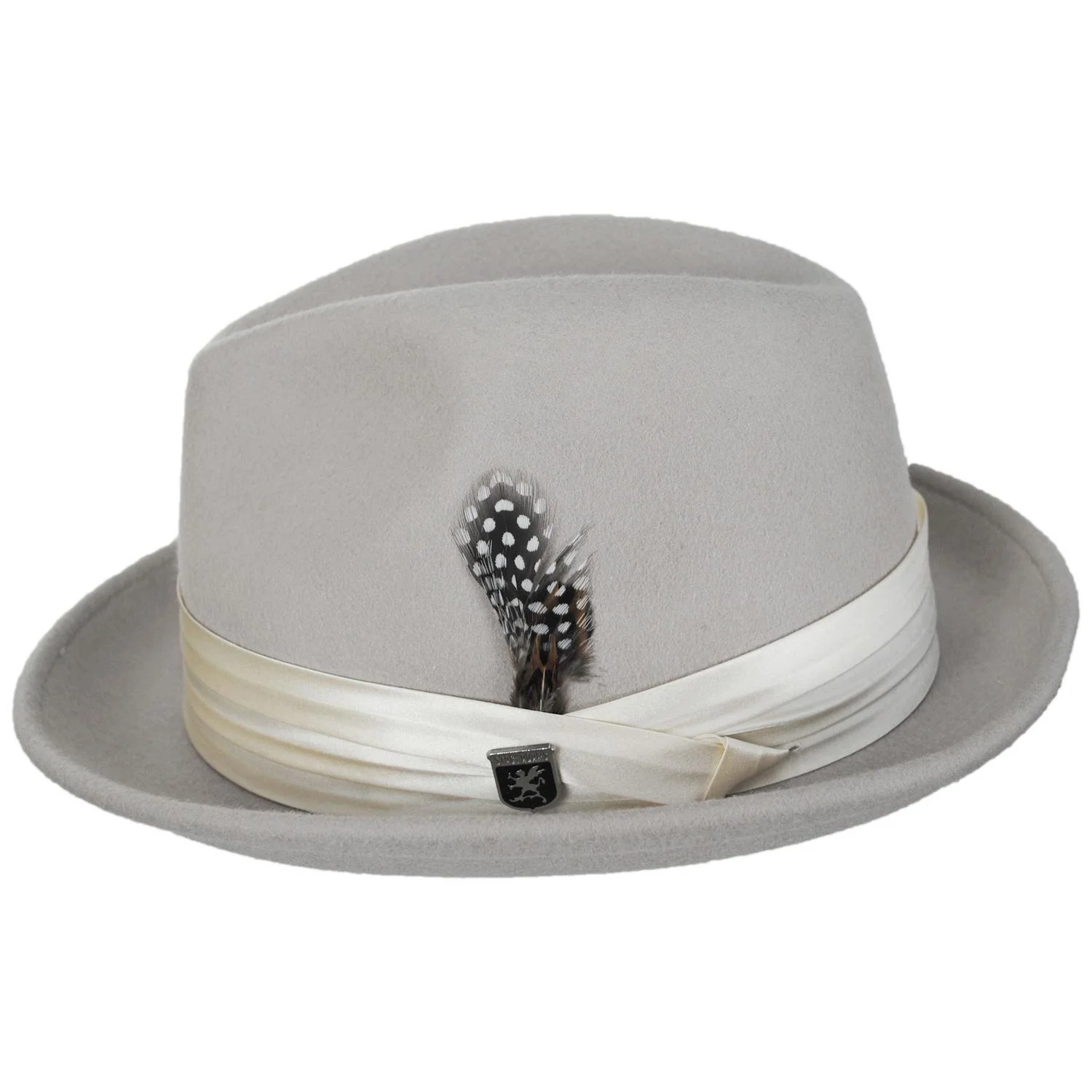 Crushable Wool Felt Fedora Hat - Image 11