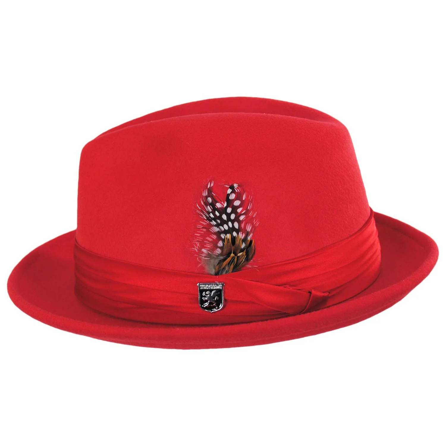 Crushable Wool Felt Fedora Hat - Image 3