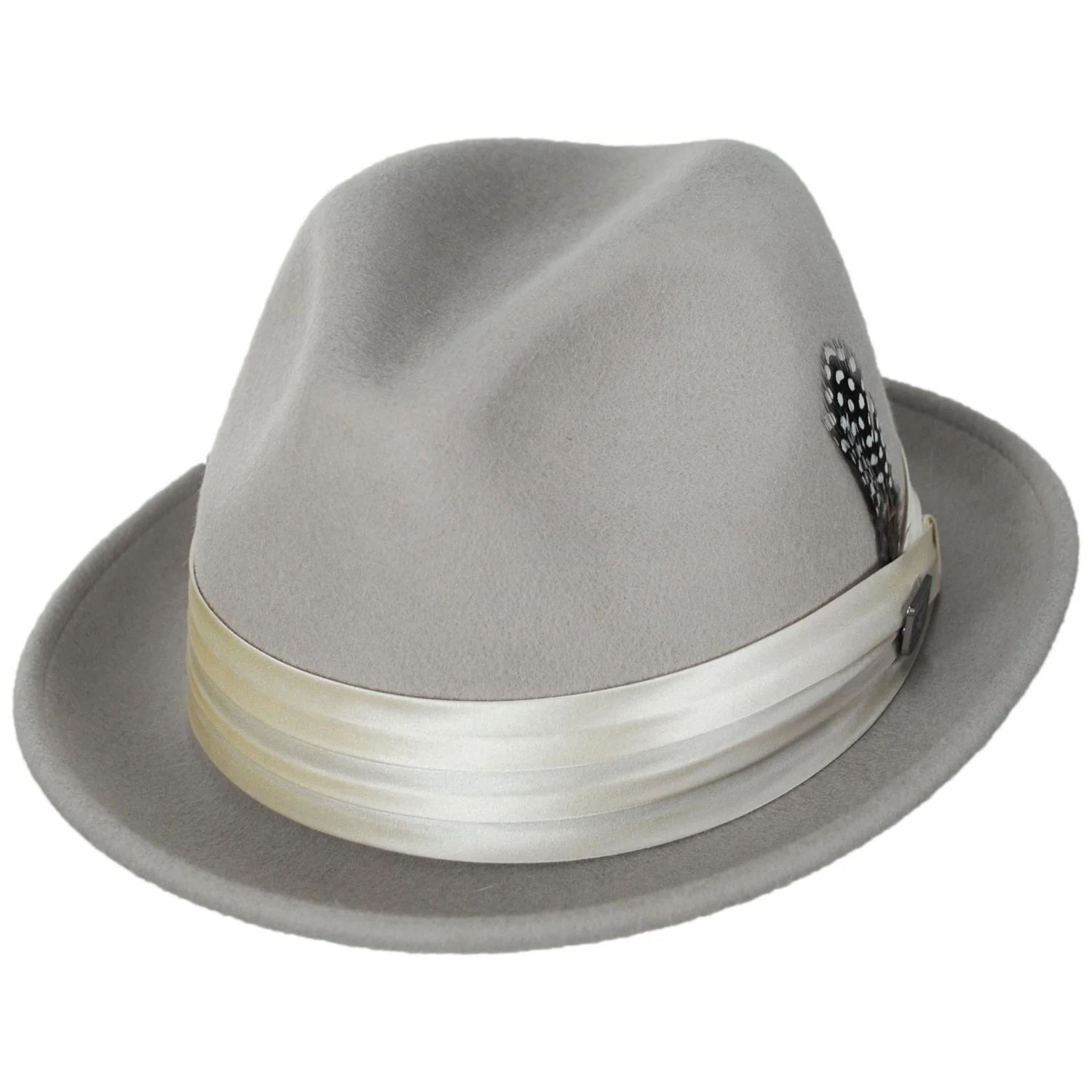 Crushable Wool Felt Fedora Hat - Image 9